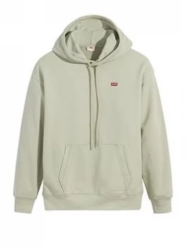 Levis Branded Standard Hoodie - Sage Green Size XS Women