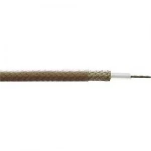 Coax Outside diameter 2.50 mm RG316 U 50 40 dB Brown Huber Suhner 22510079 Sold by the metre