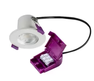 KnightsBridge 230V IP65 5W Fire-Rated LED Downlight 3000K