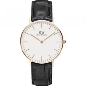 Mens Daniel Wellington Classic 36mm Reading Watch