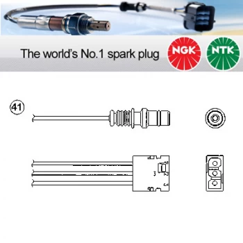 NGK OZA527-E25 / 0444 Lambda Sensor Zirconia Type Oxygen O2 Exhaust Probe