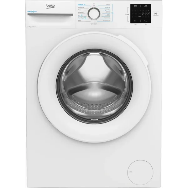 Beko EnergySpin B3W31041W 10KG Washing Machine with 1400 rpm - White - A Rated