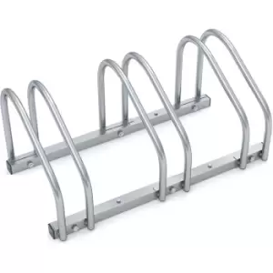 Monzana - Bike Stand Parking Rack for 2-6 Bikes 35-60mm Tyre Width Outdoor 3 Fahrrader (de)