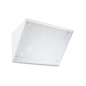 Leds-C4 Curie - Outdoor LED Wall Downlight White 13cm 1604lm 4000K IP65