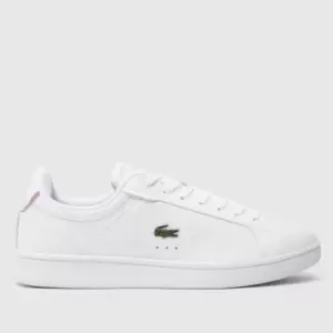 Lacoste White Carnaby Trainers