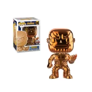 Marvel Thanos Orange Chrome EXC Pop! Vinyl Figure