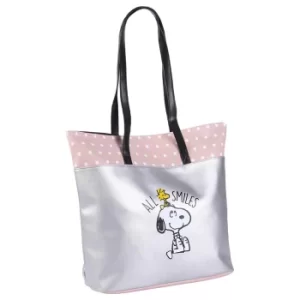 Snoopy All Smiles Faux-Leather Handbag