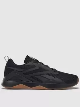 Reebok Nanoflex TR V2 - Black/Gum, Size 7, Men