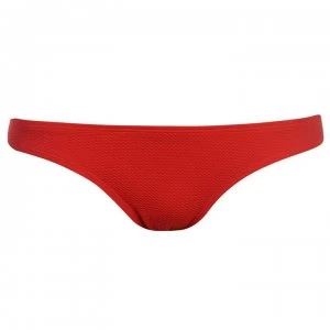 Firetrap Blackseal Crop Bikini Briefs - Red