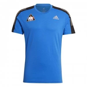 adidas Space Race Running Top Mens - Football Blue