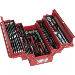 Holzmann Maschinen WZK86CrV Tool box (+ tools) Red