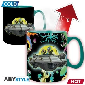 Rick & Morty - Spaceship Heat Change Mug