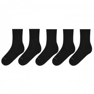 Skechers Crew Socks Mens (6 Pack) - Black