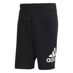 adidas Big Logo French Terry Shorts Mens - Black