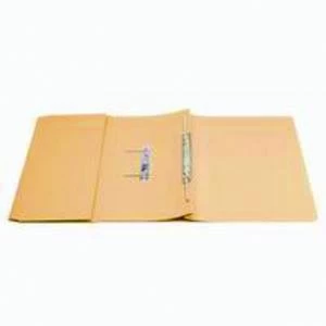 Q-Connect Transfer Pocket 35mm Capacity Foolscap File Orange Pack of