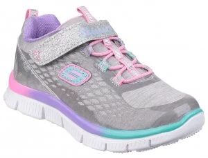 Skechers Girls Skech appeal sparktacular trainers Grey