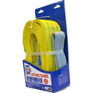 Faithfull Lifting Strap Reinforced Sling 3m 3 Tonne