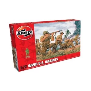 WWII US Marines Series 0 1:76 Air Fix Figures