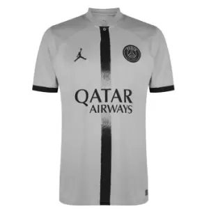 Nike Paris Saint-Germain Stadium Away Shirt 2022/2023 Juniors - Grey