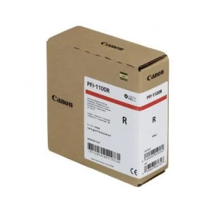 Canon PFI1100R Red Ink Cartridge