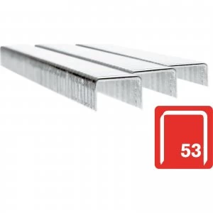 Rapid Type 53 Galvanised Staples 6mm Pack of 2500