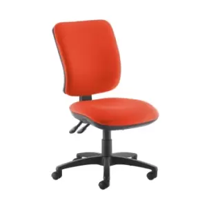 Dams MTO Senza High Back Operator Chair with No Arms - Lombok Green