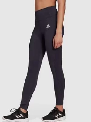 adidas Designed 2 Move Leggings, Navy, Size S, Women