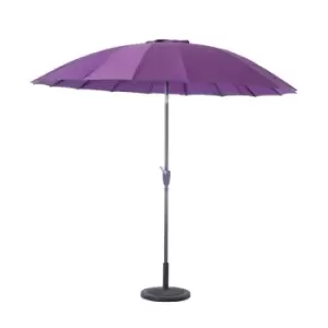 Sturdi Aluminium Round 2.7m Shanghai Parasol (base not included) - Plum