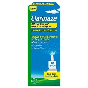 Clarinaze Nasal Spray For Hayfever - 140 sprays