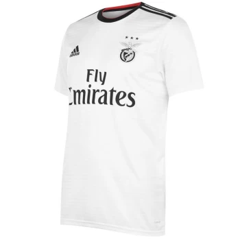 adidas Benfica Away Shirt 2018 2019 - White