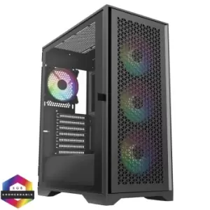 CiT Delta ARGB Tempered Glass Windowed ATX Tower Gaming Case