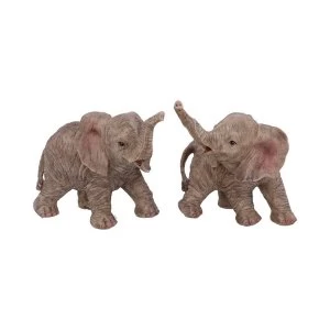 Trunk to Trunk Elephant Figurine