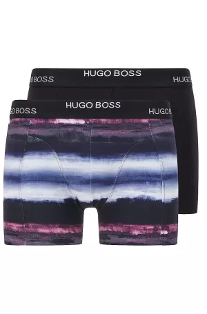 Hugo Boss 2 Pack Boxer Briefs Patterned Size L Men