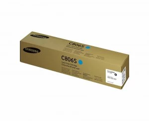 Samsung CLT C806S Cyan Laser Toner Ink Cartridge Cyan