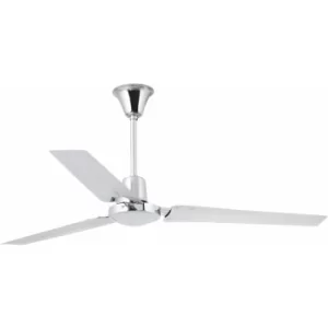 Faro Indus Chrome Ceiling Fan 3 Blades with DC motor