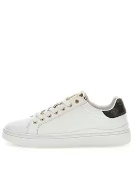 Guess Guess Bonny Trainer - Whibr, White, Size It/Eu 37 = UK 4, Women