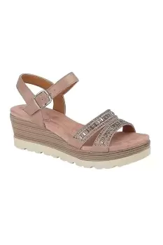 Fiona Wedge Sandals