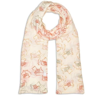 Radley Signature Scarf Womens - Chalk