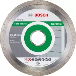 Bosch 2608602202 125x22.23mm DIAMOND DISC CERAMIC LPP