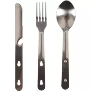 Trespass Chomp Camping Cutlery Set One Size