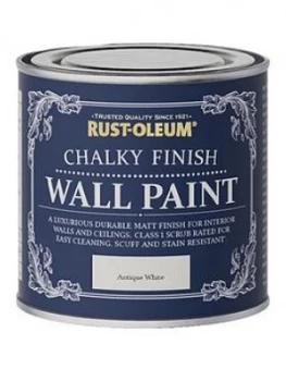 Rust-Oleum Chalky Wall Paint Antique White 125Ml