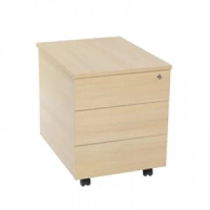 Jemini 3 Drawer Mobile Pedestal Ferrera Oak KF73519