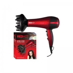 Red Hot Professional 37010 2200W Hair Dryer