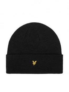 Lyle & Scott Beanie Hat - Black