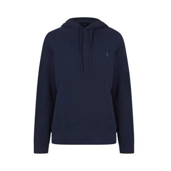 AllSaints Raven Pullover Hoody - FAIRBANK NAVY