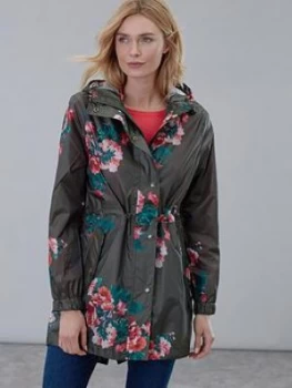 Joules Golightly Waterproof Packaway Coat - Khaki