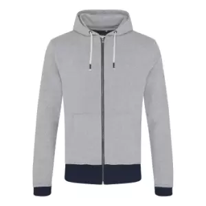 Ecologie Mens Okavango Contrast Zoodie (M) (Heather/Navy)