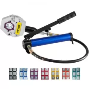 Separable Hydraulic Hose Crimper 7 Dies With Aluminum Pump A/C Air Condtioning Handheld Crimping Set