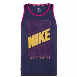 Nike Grid Tank Top Mens - Blue