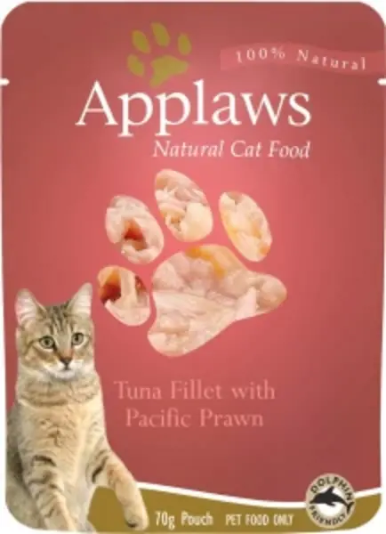 Applaws Tuna and Pacific Prawns Cat Food 12 x 70g